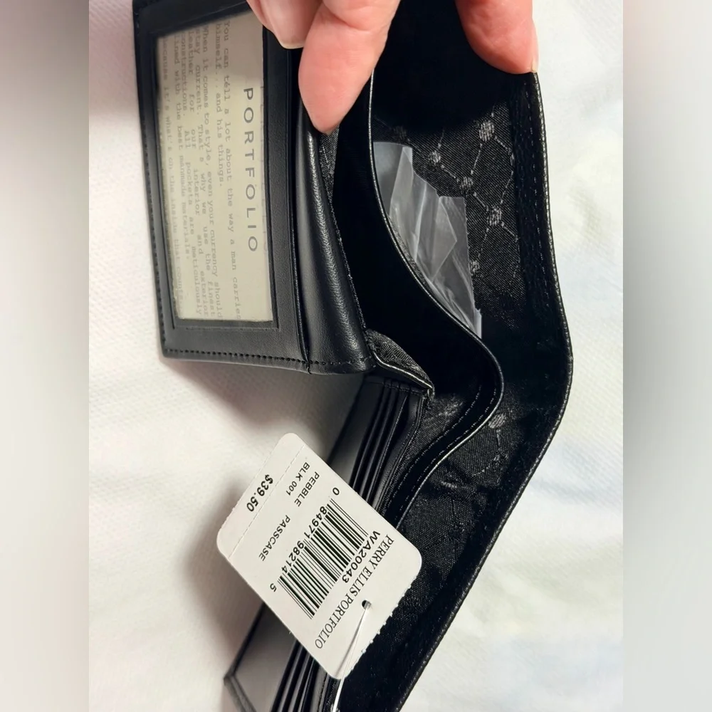 Perry Ellis Black wallet - Picture 5 of 5